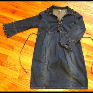 Mimi Maternity Denim Dress